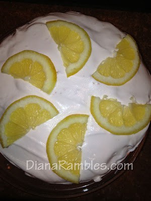 cake mix lemon poke