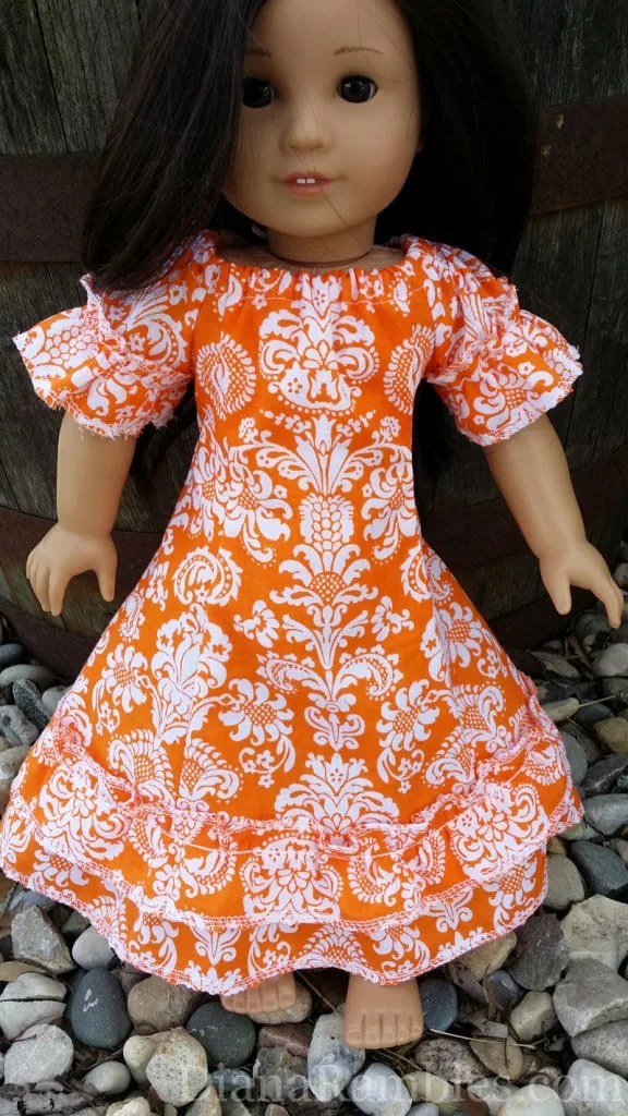 Eden Ava Couture Hawaiian Muu Muu Dress Pattern Review American Girl Doll