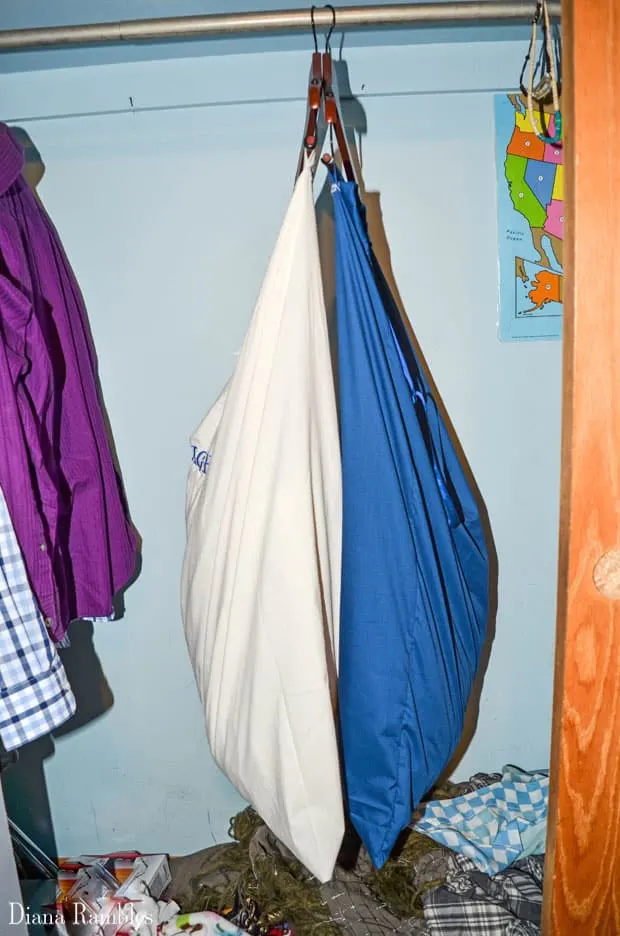 diy-hanging-laundry-bags-in-closet