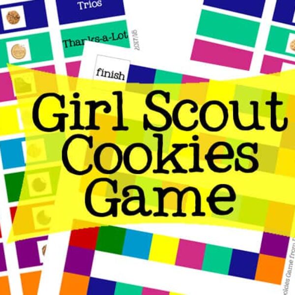 Girl Scout Cookies Game Printable 2024