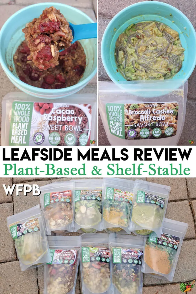 Collage of LeafSide Meals