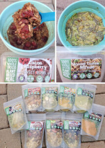 collage of Go LeafSide Meals Bowls