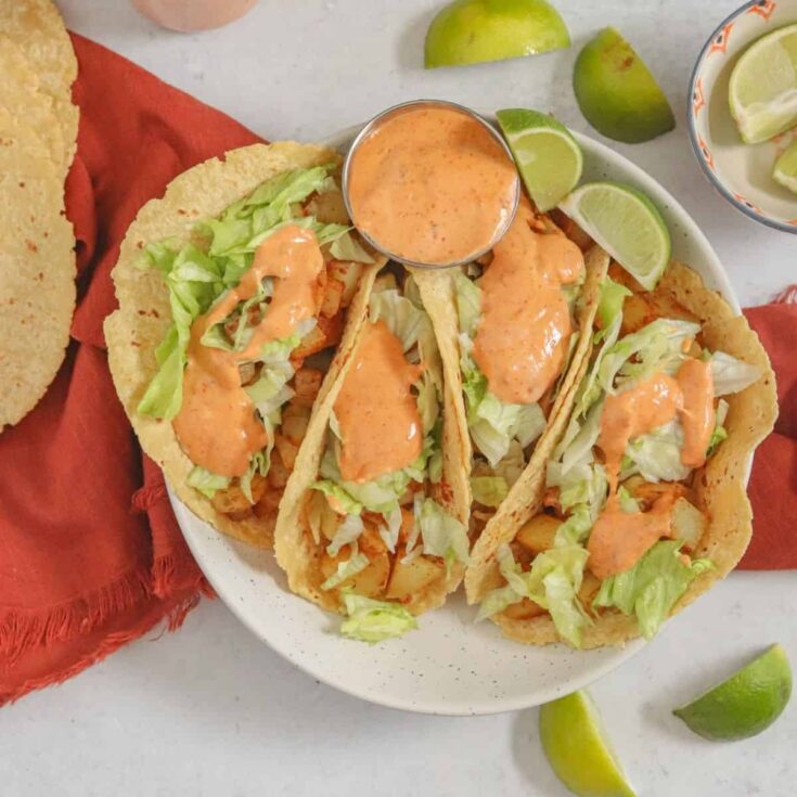 vegan taco bell spicy tacos