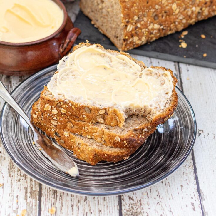 vegan butter on bread