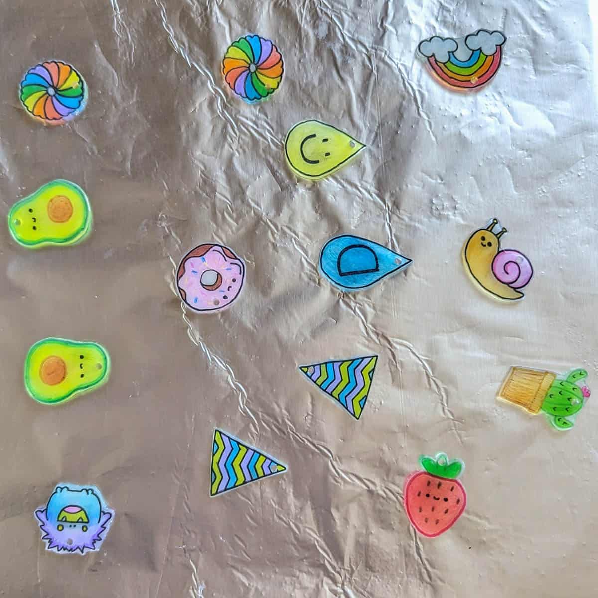 Cute Shrinky Dink Templates for Jewelry &amp; Charms